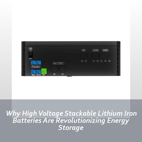 Why High Voltage Stackable Lithium Iron Batteries Are Revolutionizing Energy Storage